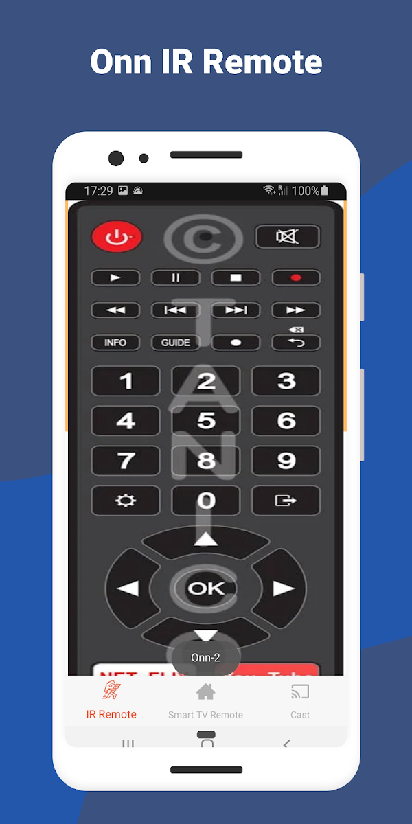 Onn Smart TV Remote