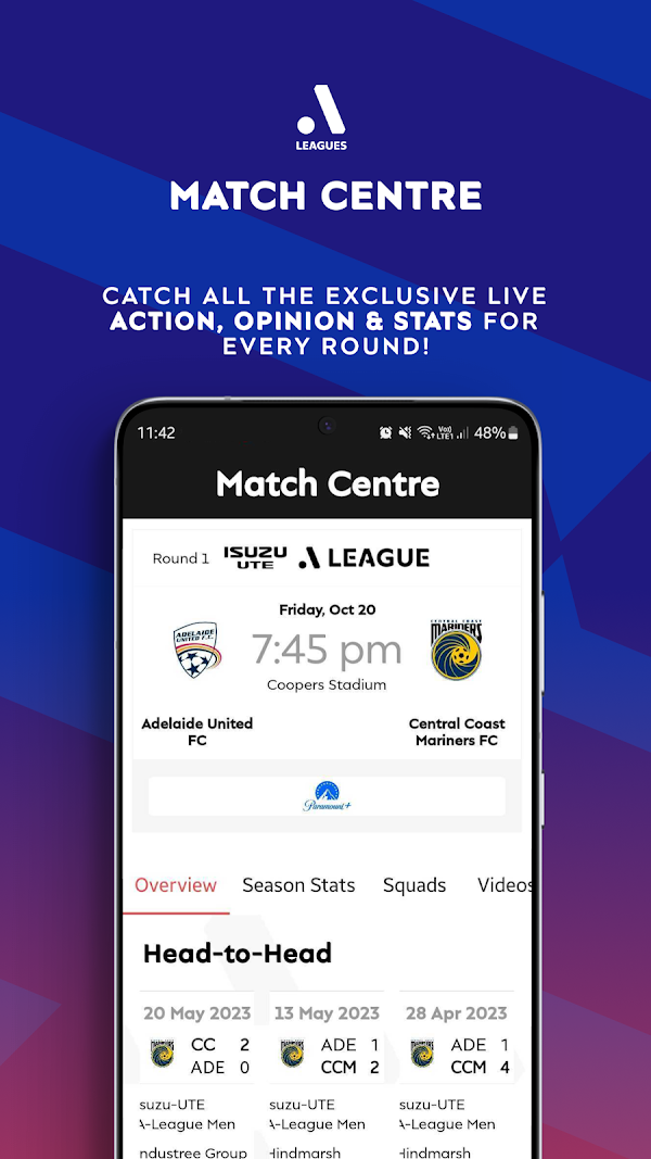 A-Leagues Official App