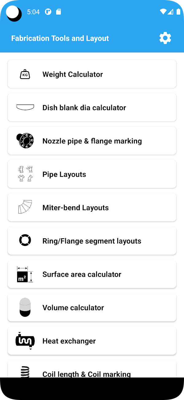 Fabrication Tools Calculator