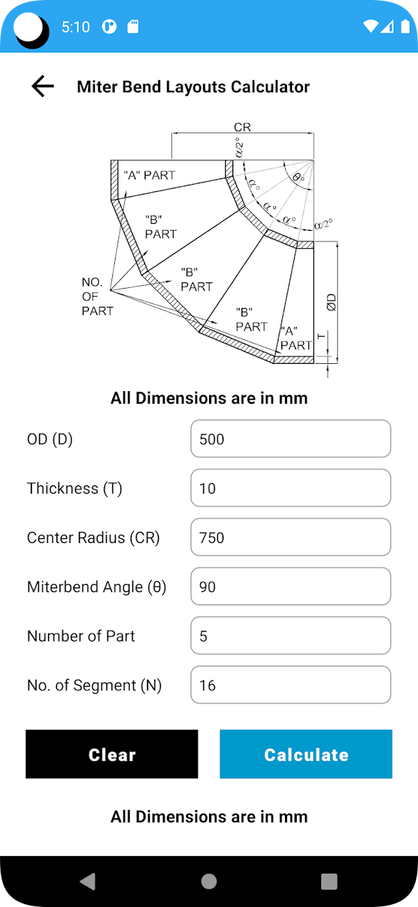 Fabrication Tools Calculator