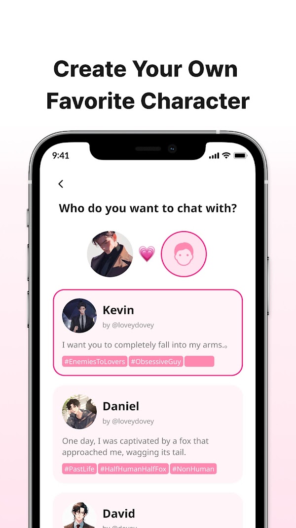 LoveyDovey -AI Romance Chat