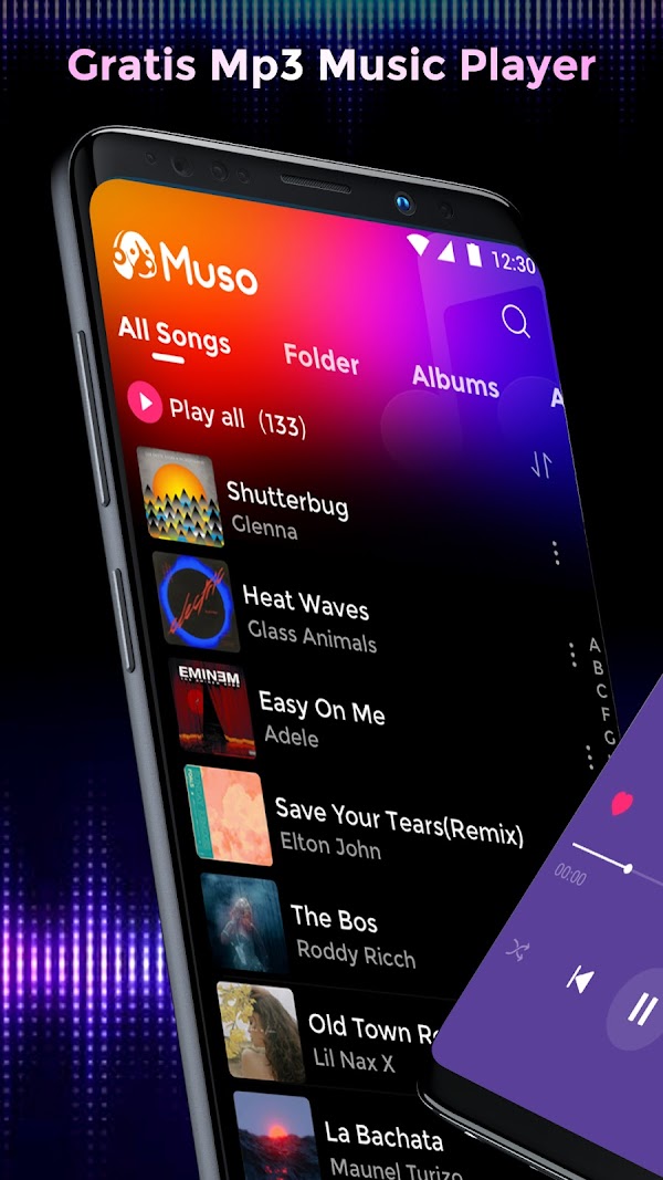 Offline Music Mp3 Player- Muso