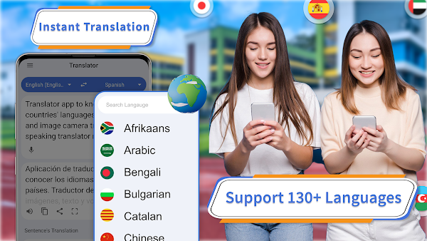 Easy Translate al Language app