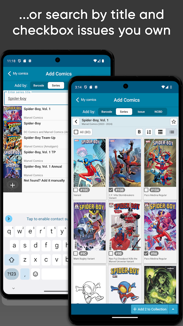 CLZ Comics comic book database