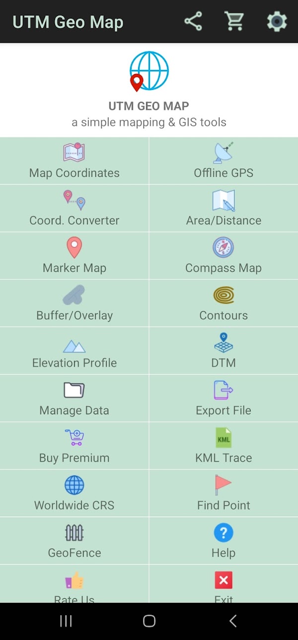 UTM Geo Map