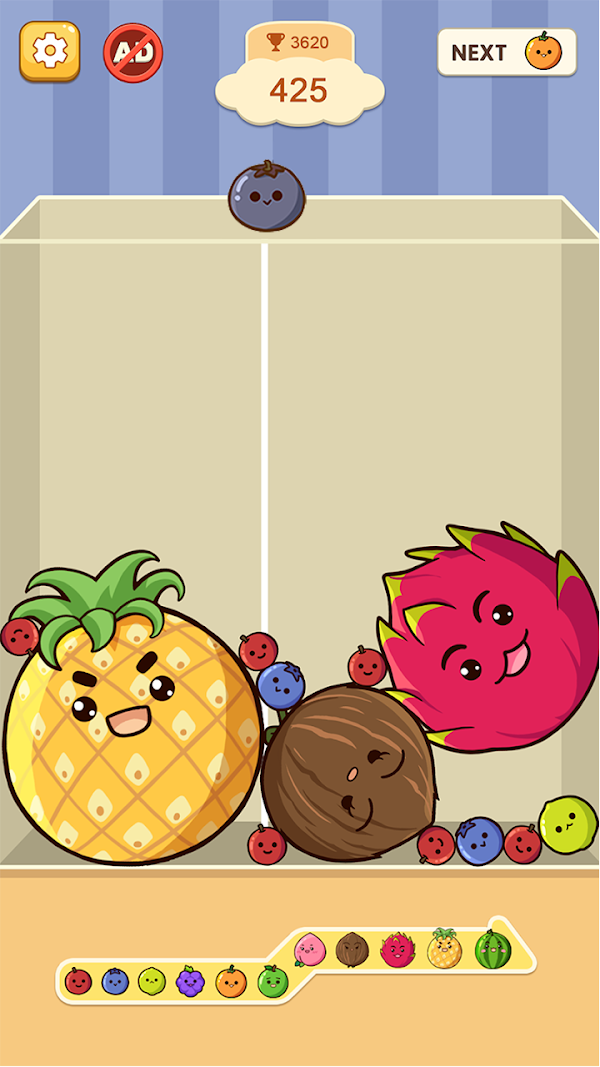 Fruit Drop Merge: Juicy Mix