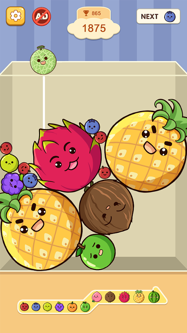 Fruit Drop Merge: Juicy Mix