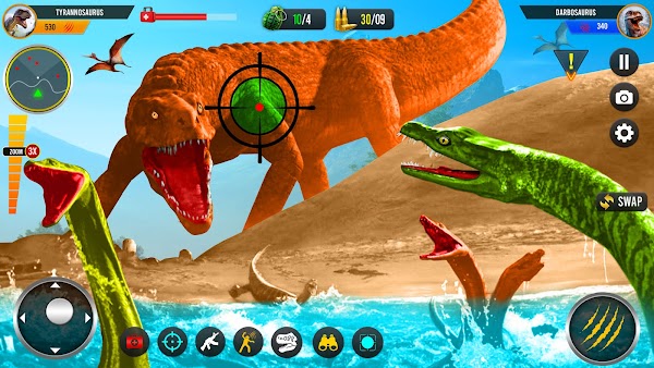 Wild Dino Hunting Jungle Games