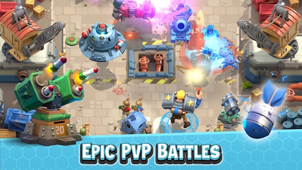 Rebel Bots: Epic War PvP RTS