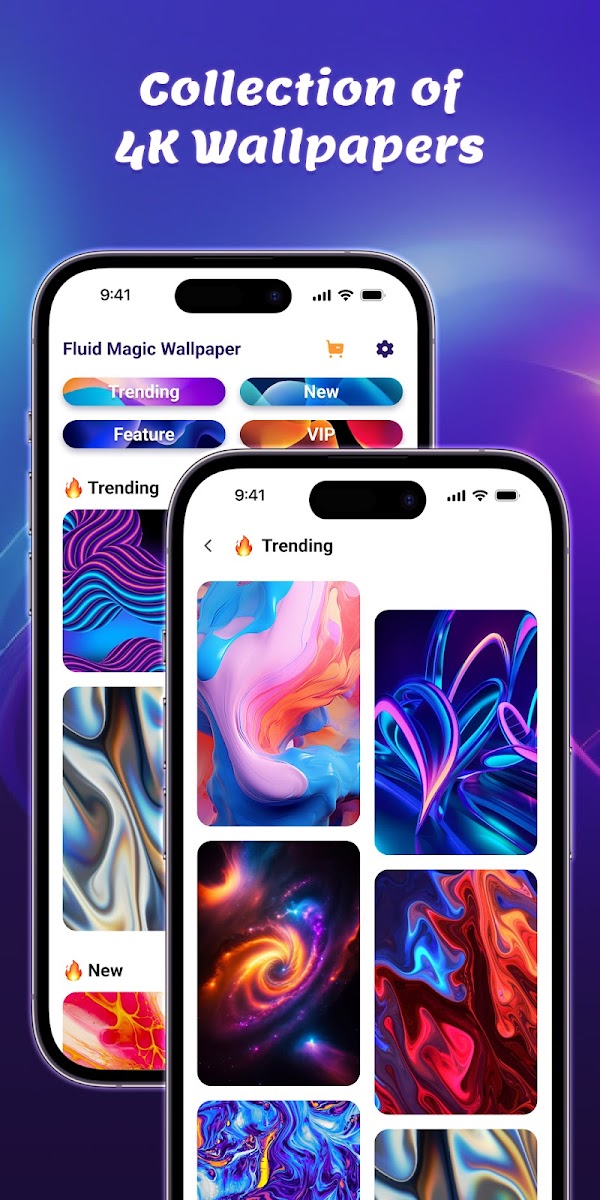 Magic Fluids 4D Live Wallpaper