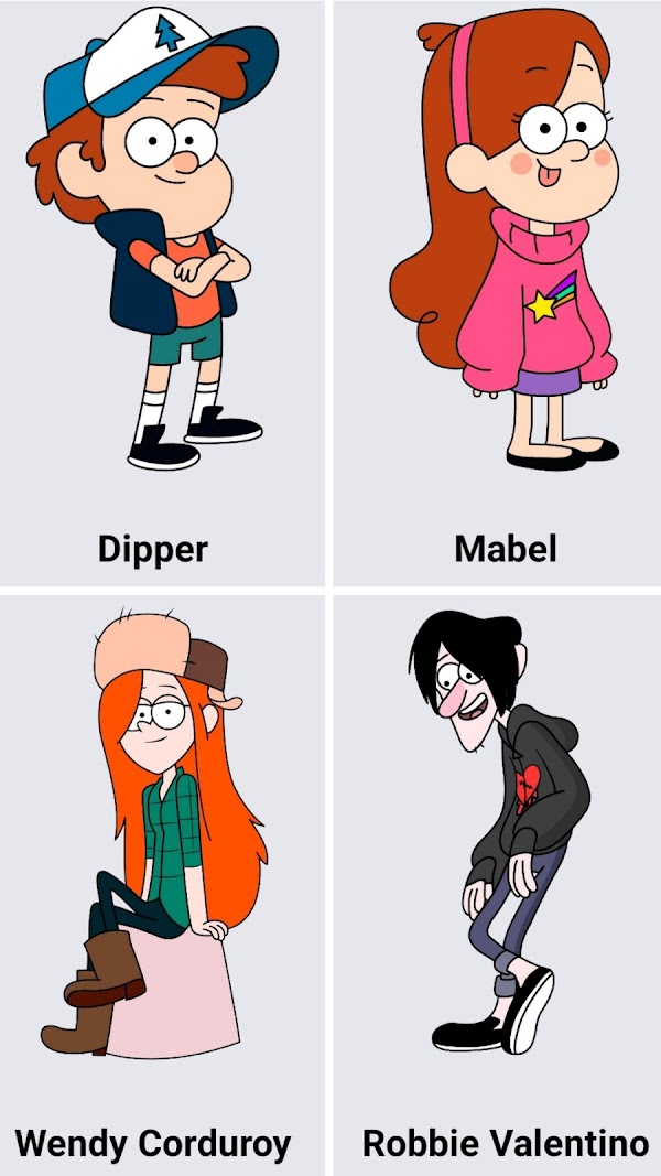 How to draw Gravity Falls