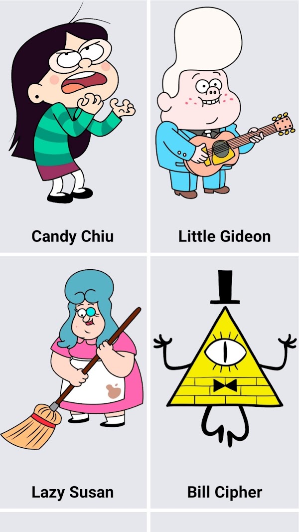 How to draw Gravity Falls