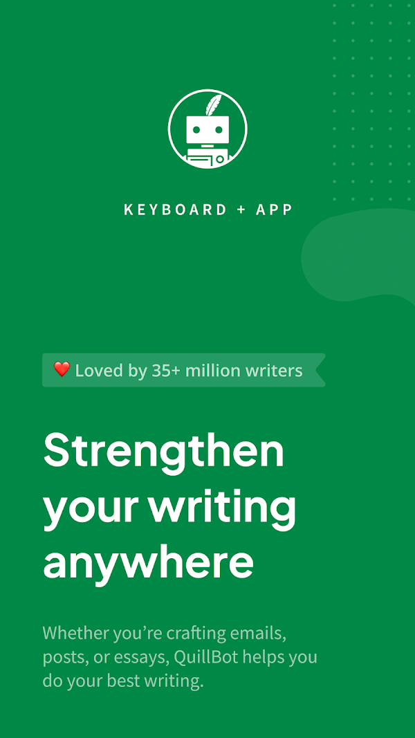 QuillBot - AI Writing Keyboard