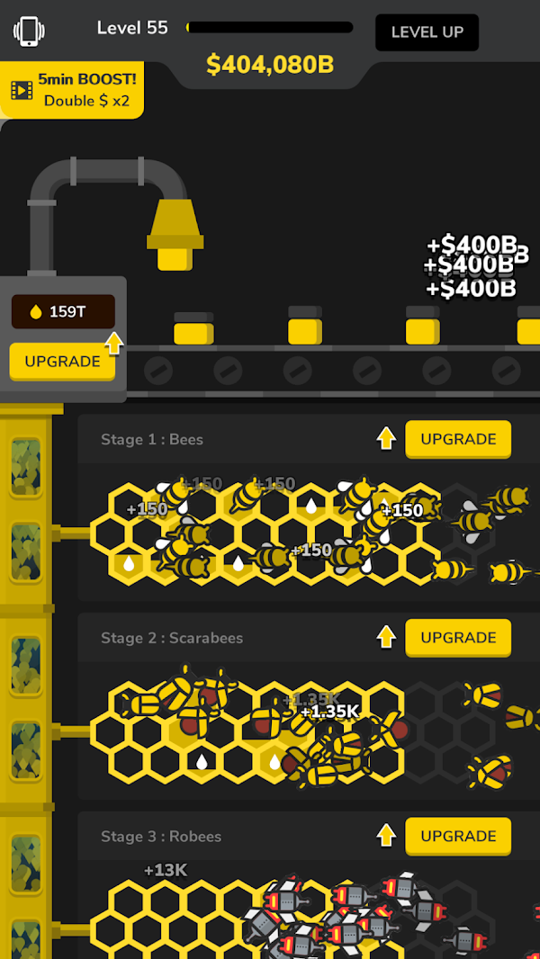 Idle Bee Factory Tycoon