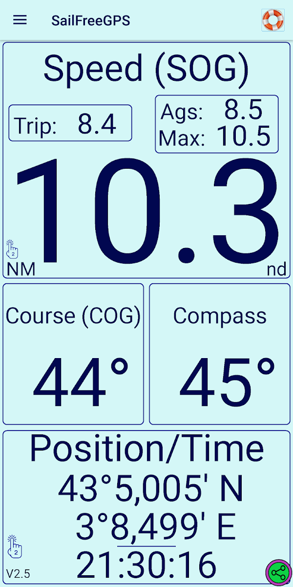 SailFreeGPS