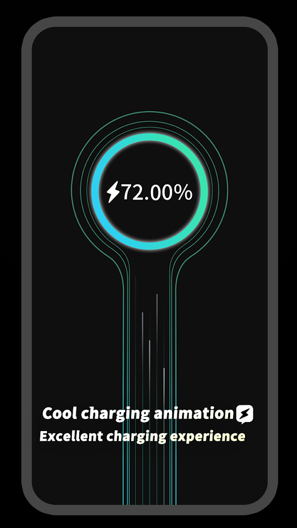 Flashing charging animation