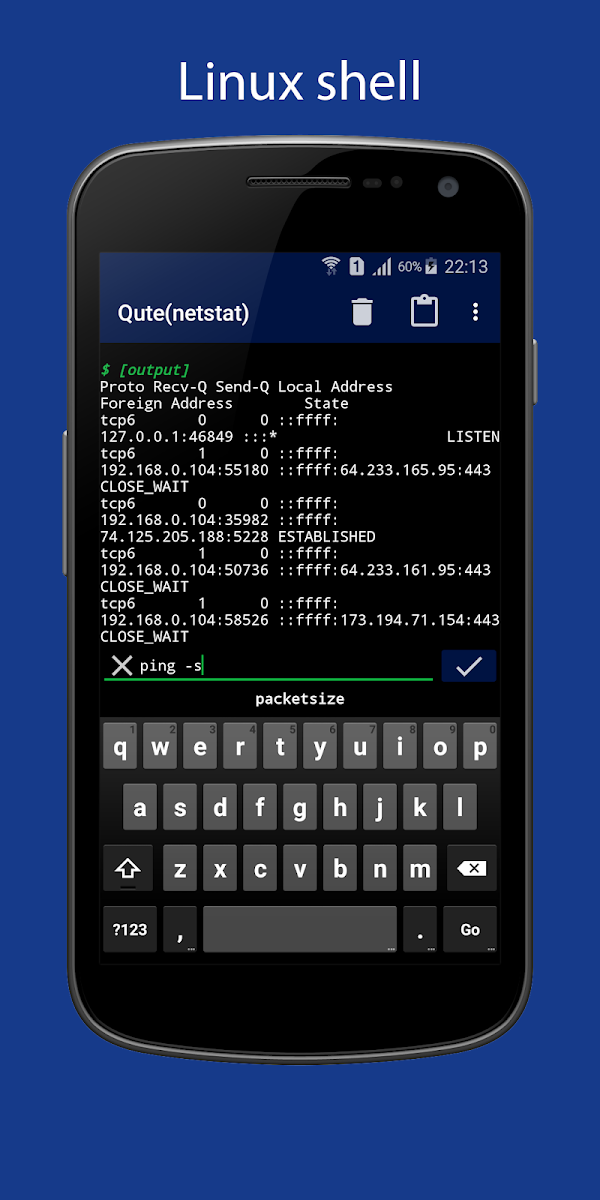 Qute: Terminal emulator