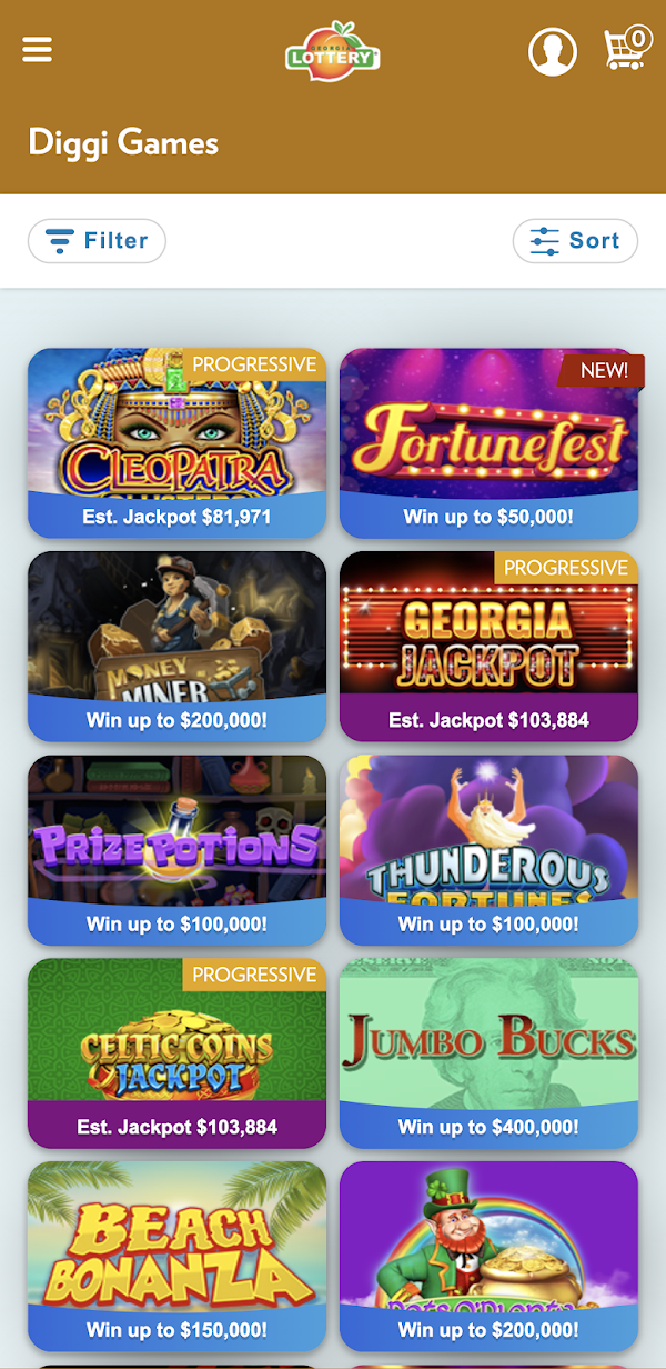 Georgia Lottery Official App