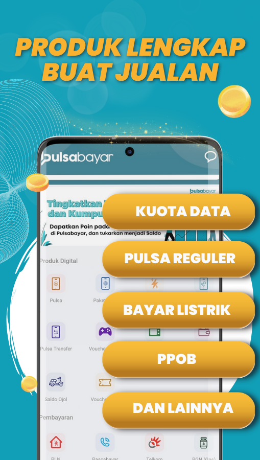 Pulsabayar: Agen Pulsa & PPOB