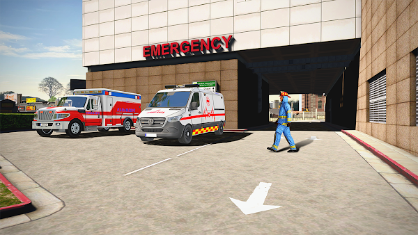 Hospital Driver Ambulance Game