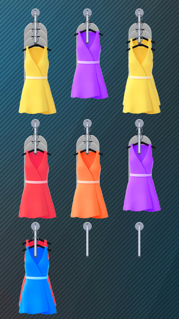 Clothes Sort - Color Puzzle