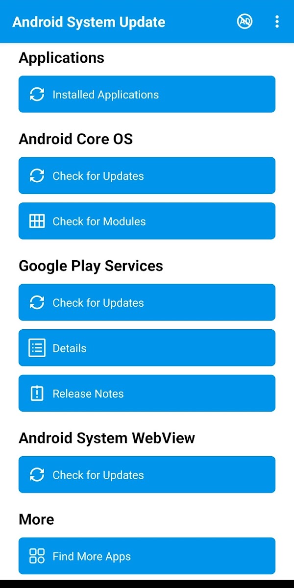 System Update for Android