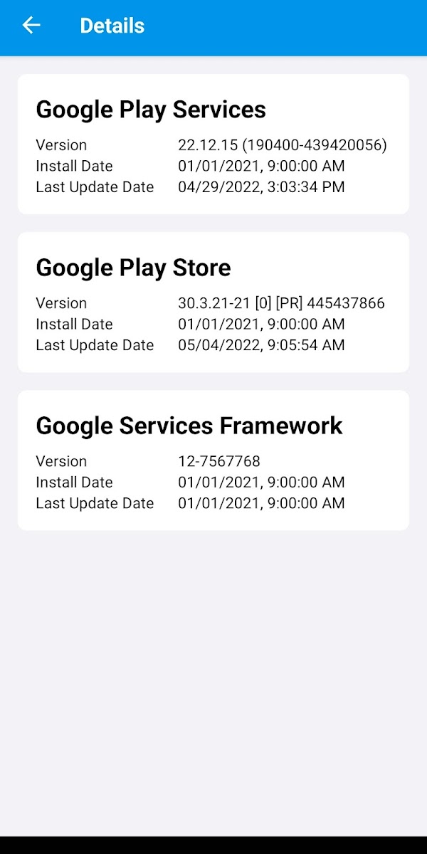 System Update for Android