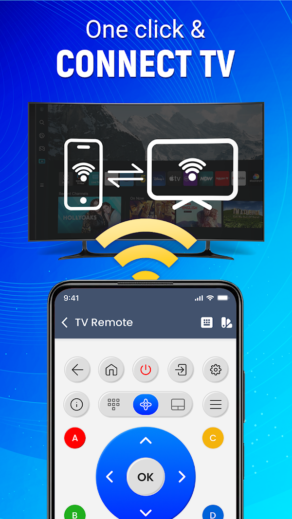 Univesal Tv Remote: Cast to TV