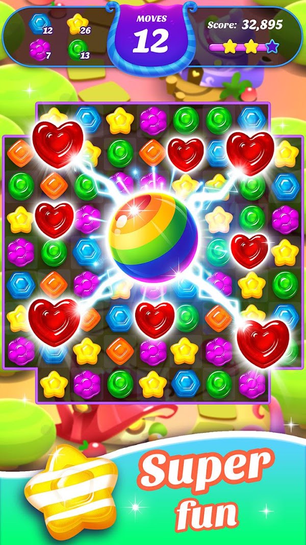 Gummy Candy Blast-Fun Match 3