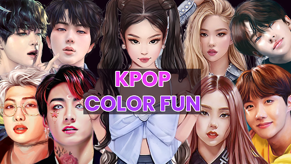 Kpop Paint by Numbers BT21