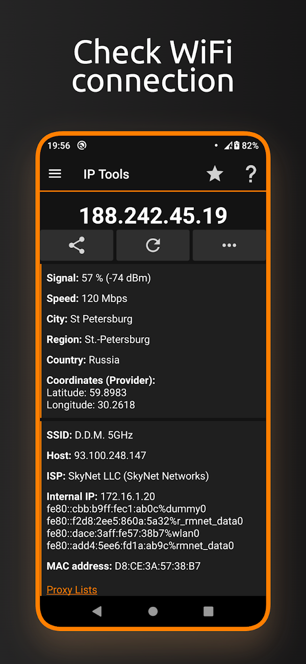 IP Tools: WiFi Analyzer