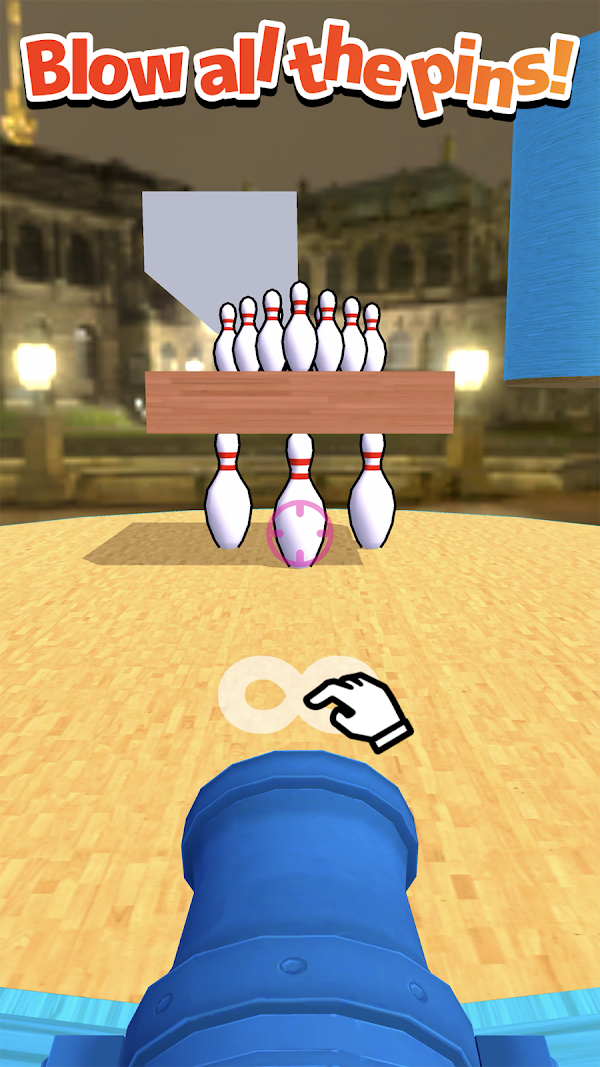 CannonBowling: Strike Action