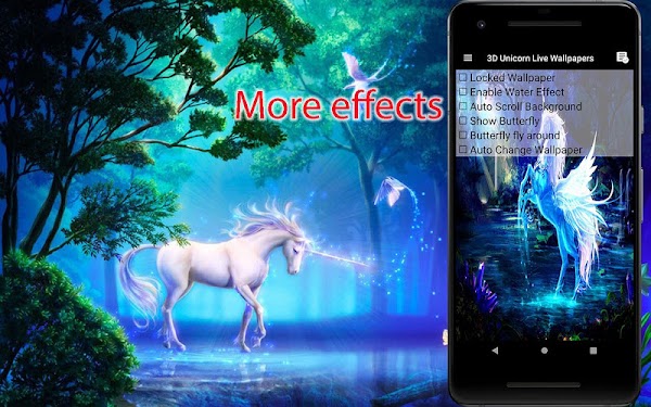 Unicorn Live Wallpaper