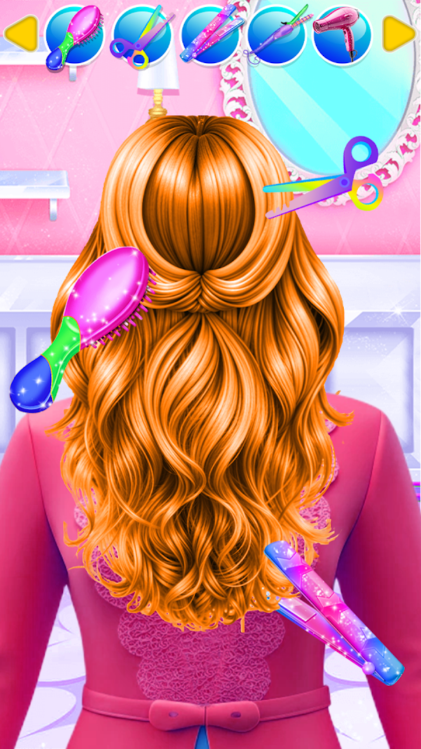 Glam Girl Hair Salon Makeover