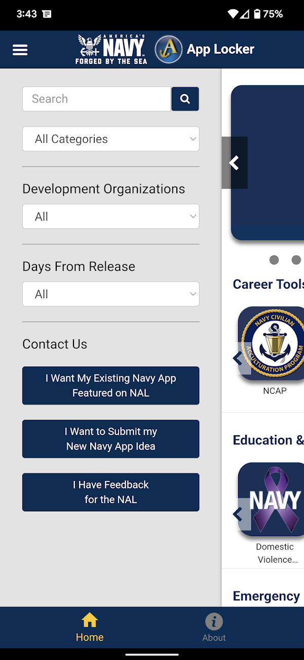 Navy App Locker