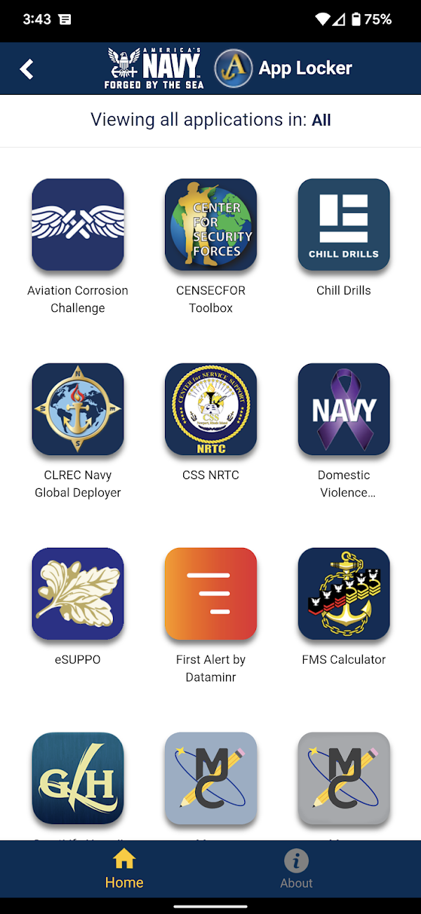 Navy App Locker