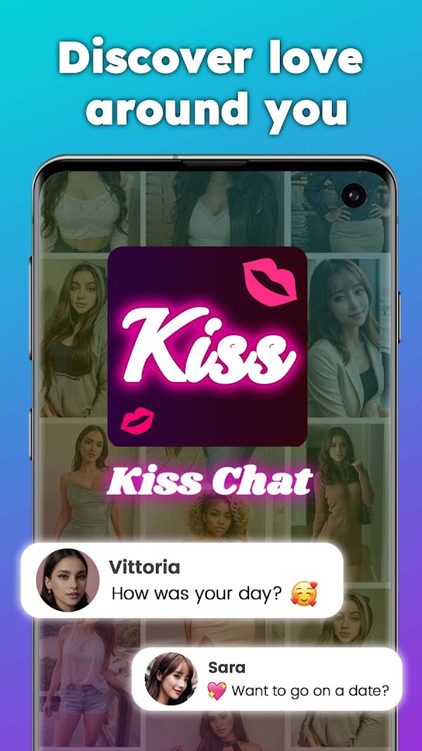 Kiss Chat: Hearts Meet Here