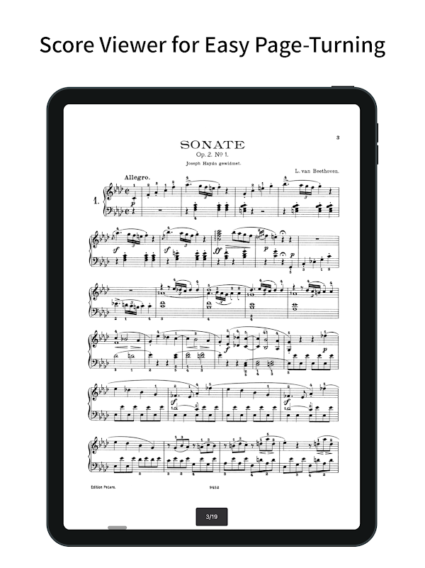 ScorePDF: Sheet Music