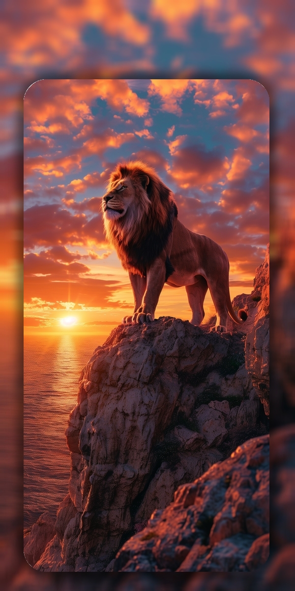 Lion Wallpaper 4K