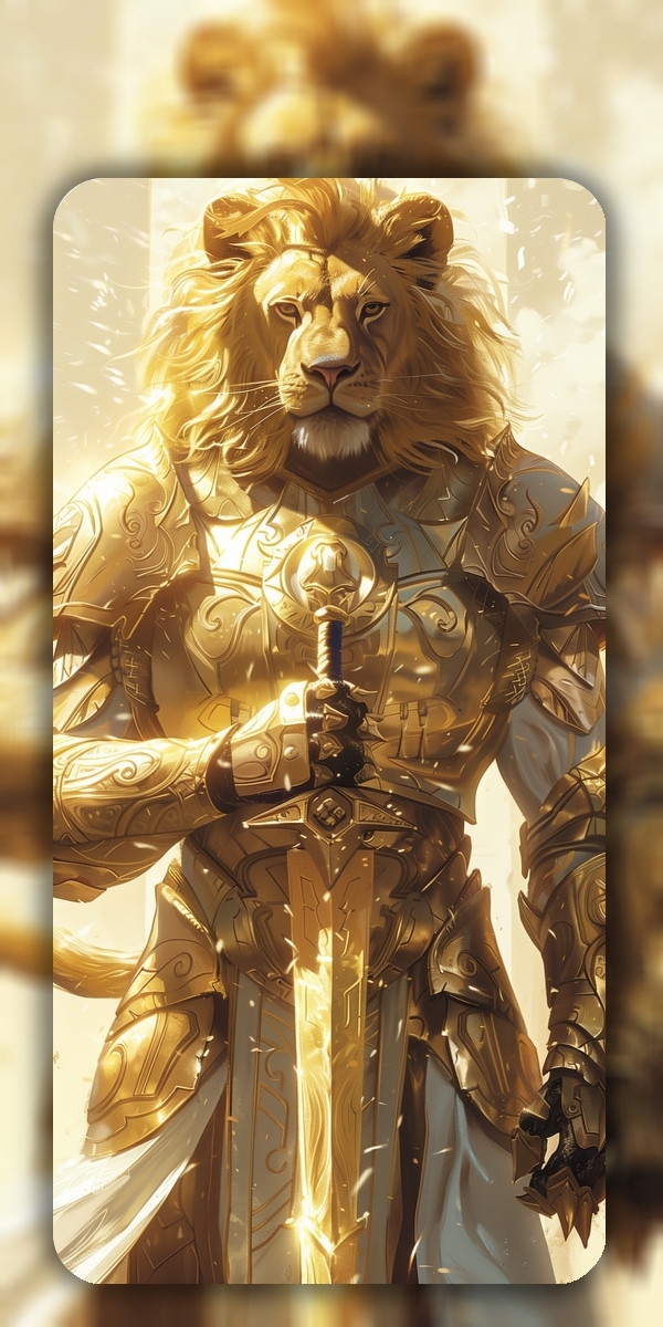 Lion Wallpaper 4K