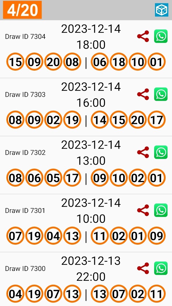 Gosloto Lottery Results