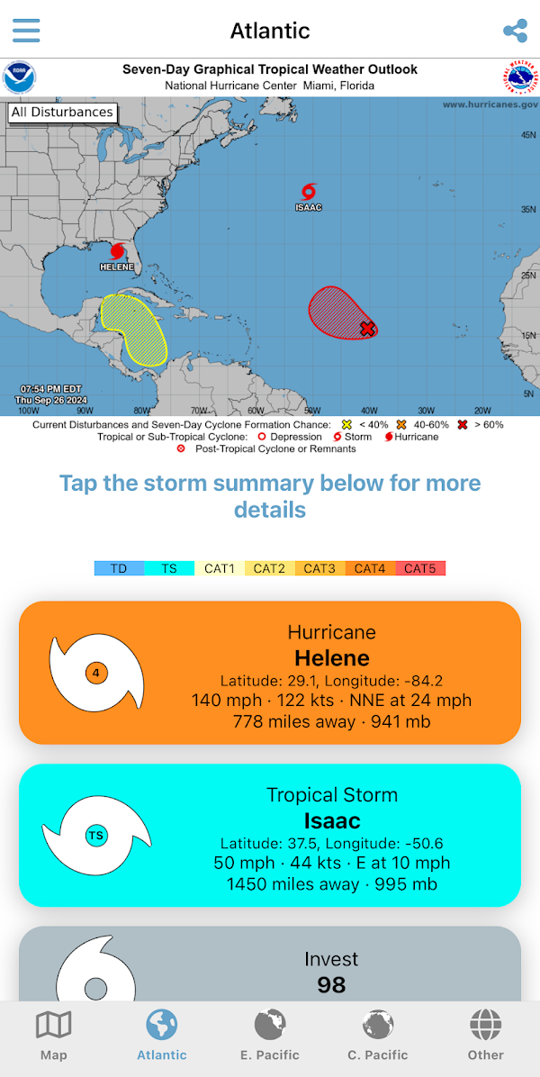 Tropical Hurricane Tracker