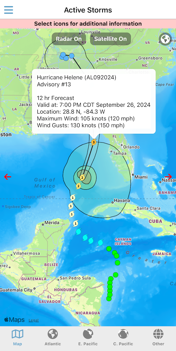 Tropical Hurricane Tracker