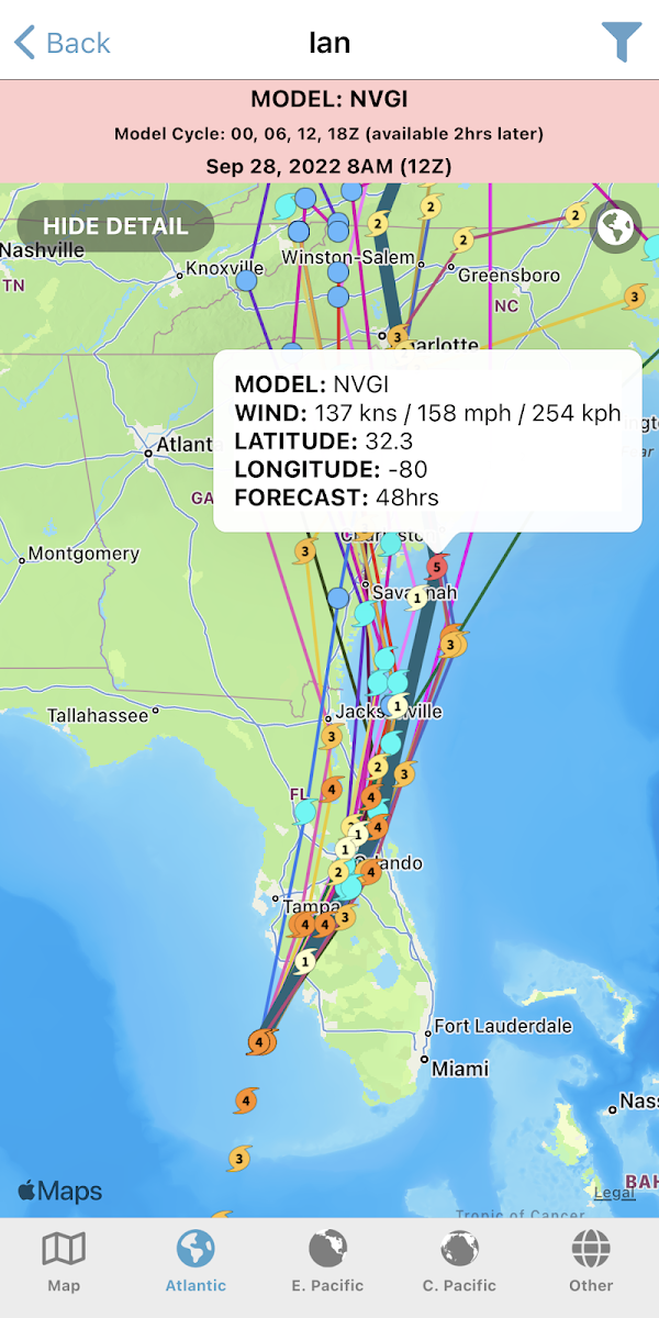 Tropical Hurricane Tracker