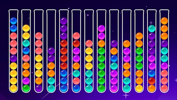 Ball Sort: Sorting-Bubble Sort