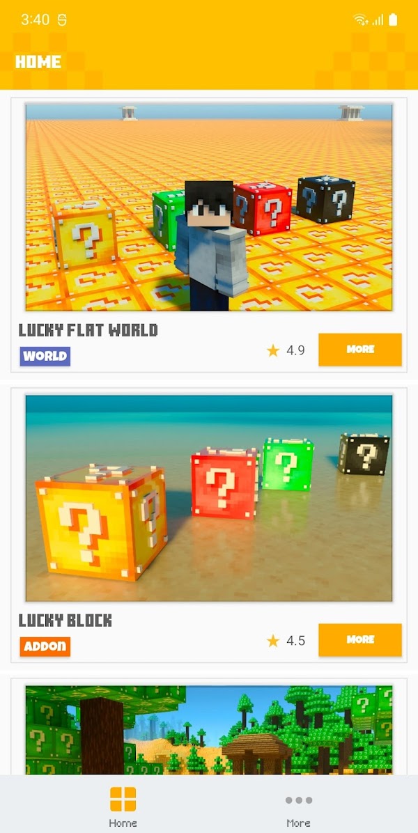 Lucky Addons for Minecraft PE