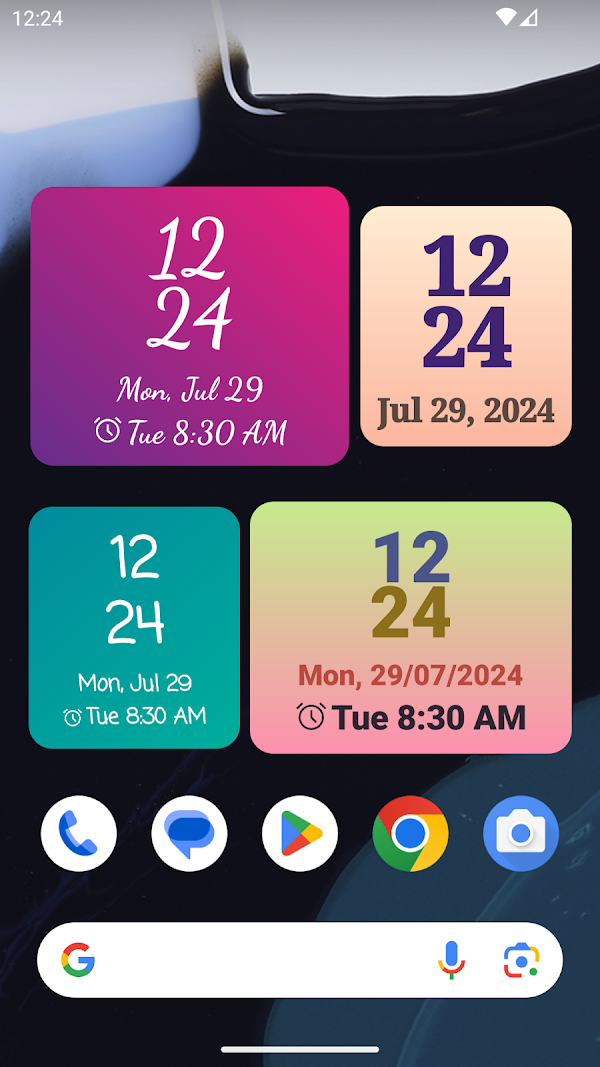 Magic Clock Widget