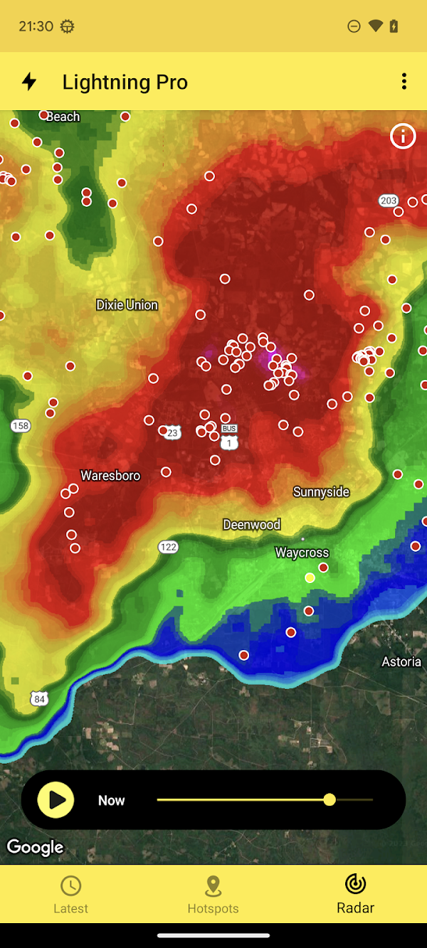 My Lightning Tracker & Alerts