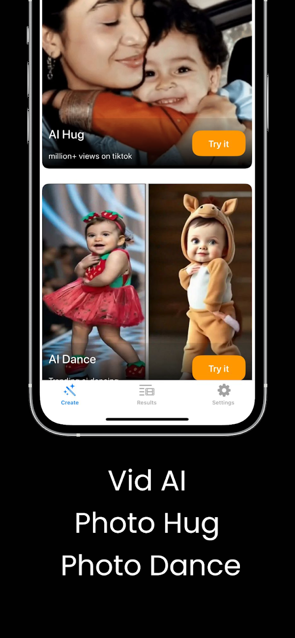 DreamAI: AI Hugs & Photo Dance