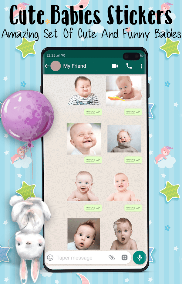 Babies Stickers for Whatsapp